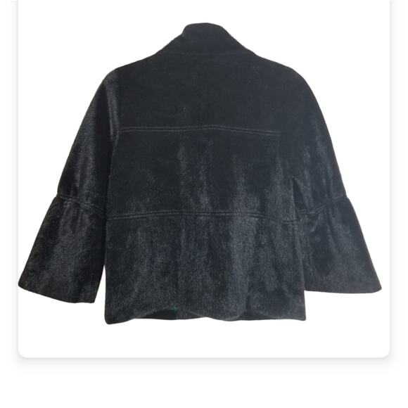 Wanko Dark Green Faux Fur Jacket - Picture 2 of 7